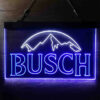 Busch Snow Mountain Home Bar Neon Light LED Sign Man Cave Decor