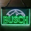 Busch Snow Mountain Home Bar Neon Light LED Sign Man Cave Decor