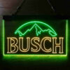 Busch Snow Mountain Home Bar Neon Light LED Sign Man Cave Decor