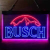 Busch Snow Mountain Home Bar Neon Light LED Sign Man Cave Decor