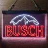 Busch Snow Mountain Home Bar Neon Light LED Sign Man Cave Decor