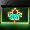 Canadian Mist Maple Leaf LED Sign Man Cave Home Bar Pub Decor