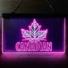 Canadian Molson Maple Leaf LED Sign Man Cave Home Bar Pub Decor