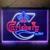 Carlsberg On Tap 3-Color LED Sign Man Cave Home Bar Pub Decor