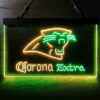 Carolina Panthers Corona Extra LED Sign Man Cave Home Bar Pub Decor