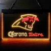 Carolina Panthers Corona Extra LED Sign Man Cave Home Bar Pub Decor