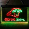 Carolina Panthers Corona Extra LED Sign Man Cave Home Bar Pub Decor