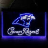 Carolina Panthers Crown Royal LED Sign Man Cave Home Bar Pub Decor