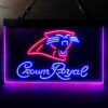 Carolina Panthers Crown Royal LED Sign Man Cave Home Bar Pub Decor