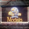 Cerveza Modelo Skull Bar Neon Light LED Sign Man Cave Decor