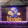 Cerveza Modelo Skull Bar Neon Light LED Sign Man Cave Decor