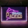 Cerveza Pacifico Large Marlin 3-Color LED Sign Man Cave Home Bar Pub Decor