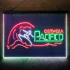 Cerveza Pacifico Wave Surfing 3-Color LED Sign Man Cave Home Bar Pub Decor