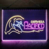 Cerveza Pacifico Wave Surfing 3-Color LED Sign Man Cave Home Bar Pub Decor