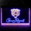 Chicago Bears Crown Royal LED Sign Man Cave Home Bar Pub Decor