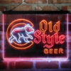 Chicago Cubs Old Style Lodge LED Sign Man Cave Home Bar Pub Decor