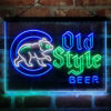 Chicago Cubs Old Style Lodge LED Sign Man Cave Home Bar Pub Decor