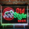 Chicago Cubs Old Style Lodge LED Sign Man Cave Home Bar Pub Decor