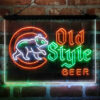 Chicago Cubs Old Style Lodge LED Sign Man Cave Home Bar Pub Decor