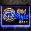 Chicago Cubs Old Style Lodge LED Sign Man Cave Home Bar Pub Decor