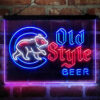 Chicago Cubs Old Style Lodge LED Sign Man Cave Home Bar Pub Decor