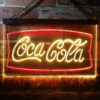 Classic Coca Cola LED Sign Man Cave Home Bar Pub Decor