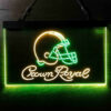 Cleveland Browns Crown Royal LED Sign Man Cave Home Bar Pub Decor