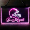 Cleveland Browns Crown Royal LED Sign Man Cave Home Bar Pub Decor