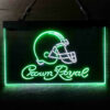 Cleveland Browns Crown Royal LED Sign Man Cave Home Bar Pub Decor