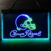 Cleveland Browns Crown Royal LED Sign Man Cave Home Bar Pub Decor