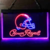 Cleveland Browns Crown Royal LED Sign Man Cave Home Bar Pub Decor