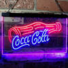 Coca Cola Bottle Drink LED Sign Man Cave Home Bar Pub Decor