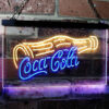 Coca Cola Bottle Drink LED Sign Man Cave Home Bar Pub Decor