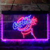 Coca Cola Bottle Open LED Sign Man Cave Home Bar Pub Decor