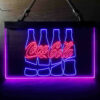 Coca Cola Bottles LED Sign Home Bar Decor