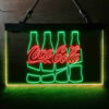 Coca Cola Bottles LED Sign Home Bar Decor