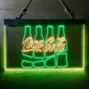 Coca Cola Bottles LED Sign Home Bar Decor