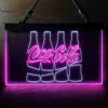 Coca Cola Bottles LED Sign Home Bar Decor