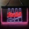 Coca Cola Bottles LED Sign Home Bar Decor