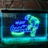 Coca Cola Classic Logo Bar LED Sign Man Cave Decor