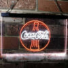 Coca Cola Coke Bottle LED Sign Man Cave Home Bar Pub Decor