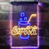 Coca Cola Cup LED Sign Home Bar Decor