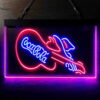 Cola Guitar LED Sign Man Cave Home Bar Pub Decor