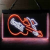 Cola Guitar LED Sign Man Cave Home Bar Pub Decor