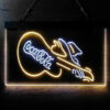 Cola Guitar LED Sign Man Cave Home Bar Pub Decor