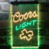 Coors Light 4 Leaf Clover LED Sign Home Bar Decor