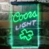 Coors Light 4 Leaf Clover LED Sign Home Bar Decor