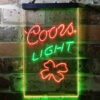 Coors Light 4 Leaf Clover LED Sign Home Bar Decor