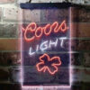 Coors Light 4 Leaf Clover LED Sign Home Bar Decor