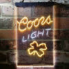 Coors Light 4 Leaf Clover LED Sign Home Bar Decor